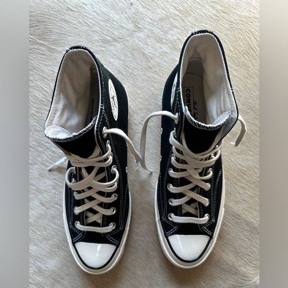 Converse All Star 70s High Top Sneakers in Black, Size: 9.5W / 7.5M - Picture 3 of 9